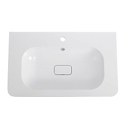 Cezares Мебельная раковина Relax 80 белая матовая – фотография-2