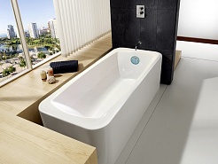 Marmo Bagno Ванна из литьевого мрамора Элза 180х75 – фотография-3