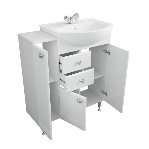 Merkana Мебель для ванной комнаты Астурия 75 L – картинка-5