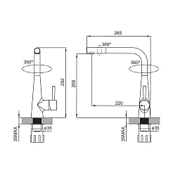 Iddis Смеситель для кухни Kitchen K02SBP0i05 – фотография-2