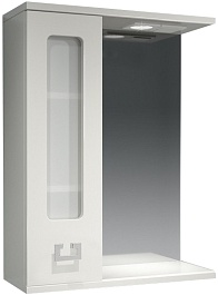Какса-а Зеркальный шкаф Витраж 55 L – фотография-1