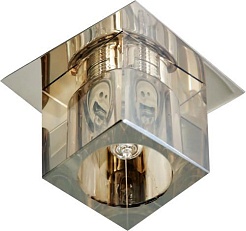 Feron Встраиваемый светильник CD2775 JCD черный, золото – фотография-1