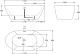 BelBagno Акриловая ванна BB68-1800 180x90 – картинка-10