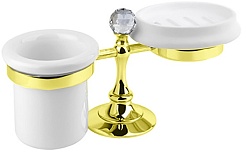 Cezares Стакан и мыльница OLIMP-STT-03/24-Sw – фотография-1