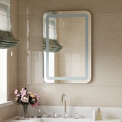 Continent Зеркало Lucia Led 550x800 – фотография-6