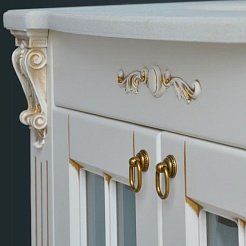 Атолл Мебель для ванной "Александрия 85" дорато – фотография-2