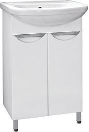 Stella Polare Тумба под раковину Жаклин 50 белая – фотография-1