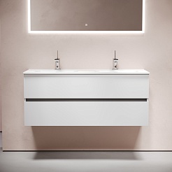 Sancos Тумба под раковину Urban 120-2 белый глянец – фотография-2