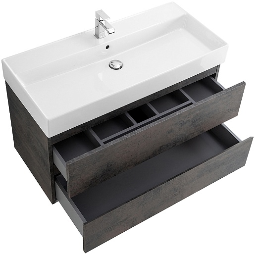 BelBagno Тумба с раковиной Molveno-46 80 подвесная ossido – картинка-3