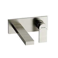 Sancos Смеситель для раковины Studio брашированный никель SC9017BN – фотография-2