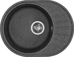 Акватон Кухонная мойка Чезана графит – фотография-1