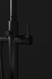 Allen Brau Смеситель для ванны Priority 5.31008-31 (с внутренней частью) черный матовый – фотография-9