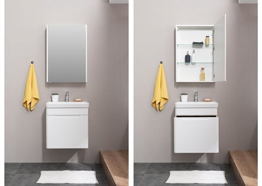 Aquanet Комплект мебели София 60 белый – картинка-3