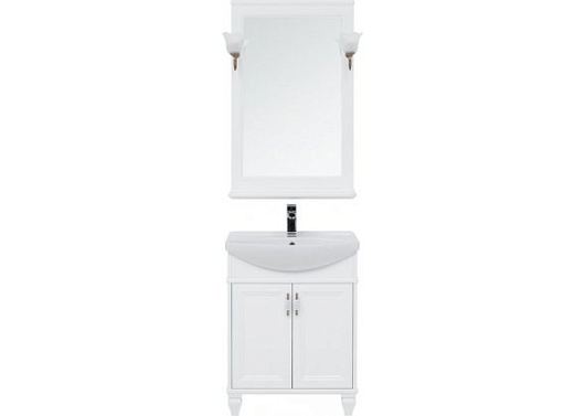 Aquanet Комплект мебели Валенса NEW 65 белый – картинка-3