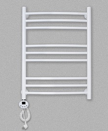 Domoterm Полотенцесушитель Калипсо П9 500x700 E L белый – фотография-3