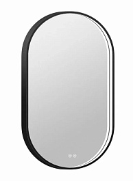 Esbano Зеркало со встроенной подсветкой ES-3311FVD 50/90 матовый черный – фотография-1