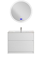 BelBagno Мебель для ванной Kraft 100 напольная Bianco Opaco с раковиной LOV-1000-LVB