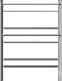 Lemark Полотенцесушитель электрический Pramen П7 500x700 R хром – фотография-1