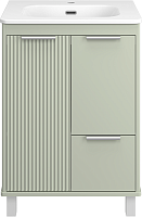 Brevita Тумба с раковиной Risacca Pistachio 60 фисташковый