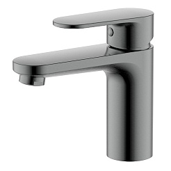 Aquatek Смеситель для раковины Ника AQ1810BGM оружейная сталь – фотография-1