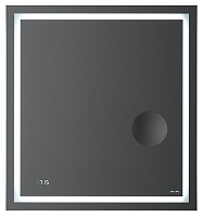 Am.Pm Зеркало Gem 65 с Led-подсветкой, часами и косметическим зеркалом