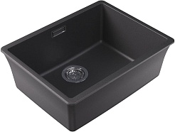 Florentina Мойка кухонная Мадена 500 черная – фотография-2