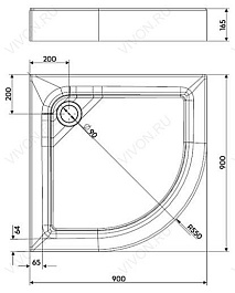 IFO  Поддон для душа IFO Silver RP6116900000 – фотография-3