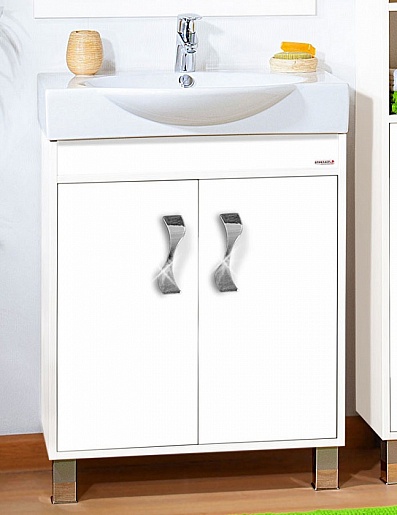 Бриклаер Тумба для умывальника Аргентина 75 белая – фото, картинка, фотография-1