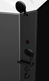Timo Душевая кабина ILMA-902 R Black – фотография-5