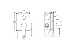 Excellent Смеситель для душа Oxalia AREX.9045CR хром – фотография-2