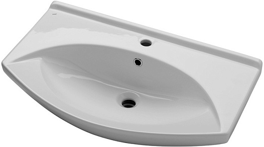 Какса-а Мебель для ванной "Каприз 75" L с ящиками дуб – фотография-4