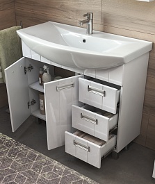 Vigo Мебель для ванной Diana 105 – фотография-9