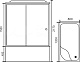 Royal Bath Душевая кабина 120/80 RB 8120BP1-T L с высоким поддоном – фотография-5