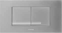 Wisa Кнопка смыва XT/XF Kantos DF 8050.418731 матовый хром – фотография-1