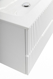 Cezares Тумба с раковиной Duet-N 80 подвесная bianco opaco CZR-8073-80 – фотография-7