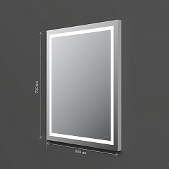 Am.Pm Зеркало Gem 60 с подсветкой M91AMOX0601WG – фотография-9