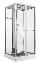 Avacan Душевая кабина 120/90 Z1912LED прозрачная – фотография-1