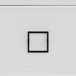 ASB-Mebel Тумба с раковиной Санта 60 белая матовая – фотография-4