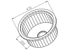 Zorg Кухонная мойка "Inox" ZR-470 – фотография-2