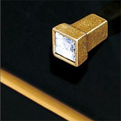 Misty Пенал для ванной Venezia 40 R черный, патина – фотография-3