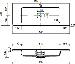 Vivon Тумба с раковиной Shelly 90 подвесная серая матовая – фотография-13