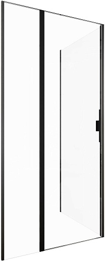 Allen Brau Душевой уголок Priority 100x90 3.31006.BBA/3.31018.BBA чёрный браш – фото-1