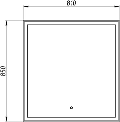ASB-Woodline Мебель для ванной Лорена 80 белая/бежевая – фотография-18