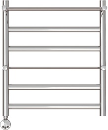 Point Полотенцесушитель электрический Артемида П4 500x600 PN14156PE с двумя полками хром – фотография-3