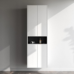 Am.Pm Навесной шкаф Func 60x70 белый матовый – фотография-5