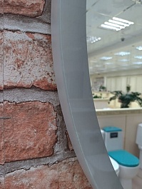 Misty Зеркало Неон 5 LED 70x70 сенсор на зеркале – фотография-2