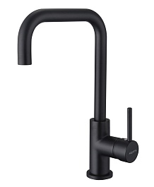 Aquatek Смеситель для кухни AQ1080MB матовый черный – фотография-1