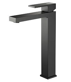 Aquatek Смеситель для раковины Либра AQ1604MB матовый черный – фотография-1