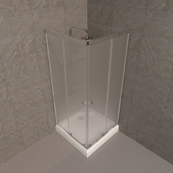 Triton Душевой уголок Вента Хром Вельвет 80/80 Щ0000067980 – фотография-2