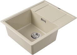 Florentina Мойка кухонная Эстель 650 шампань – фотография-2